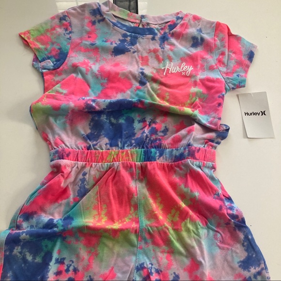 Hurley colorful active jumpsuit outfit 5035 - Picture 6 of 6